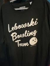 Big Lebowski Bowling Team Movie Shirt from DXL - 4XLT - EUC - Black