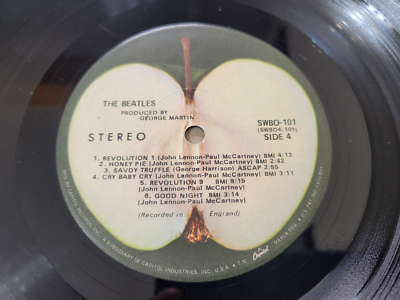 The Beatles' 1968 First Pressing White Album MFD by Capitol