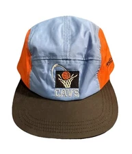 Cleveland Cavaliers Retro 90s First Energy Promotion Hat SnapBack Orange & Blue