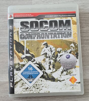 Socom Confrontation Sony Play Station 3, 2008 PS3