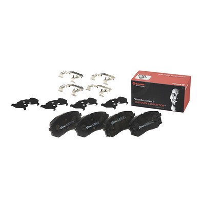 Brembo P30093 Front Brake Pad Set 2x Pads Acoustic Wear Indicator  