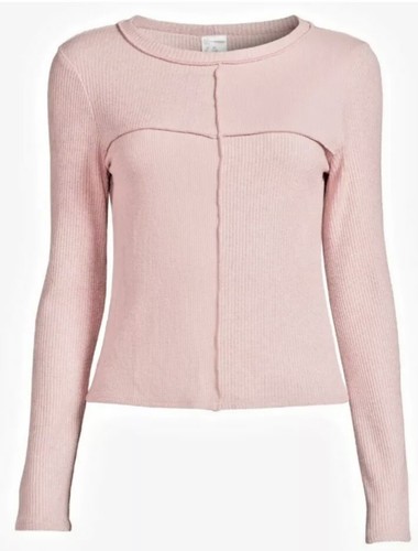 Juniors Pink Thermal Fabric NWT 