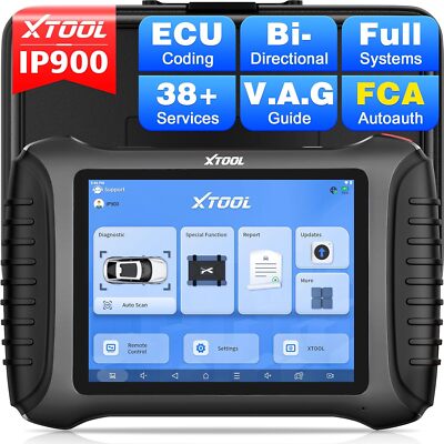 XTOOL IP900 Bidirectional OBD2 Scanner All System Diagnostic Tool ECU Coding PMI