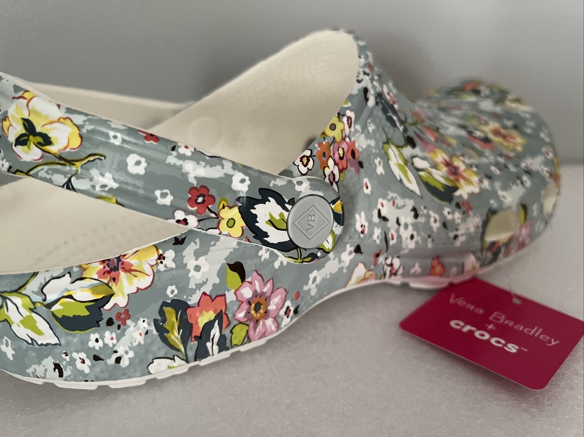 Vera Bradley Crocs Classic Floating Garden Clog Womens 11 
