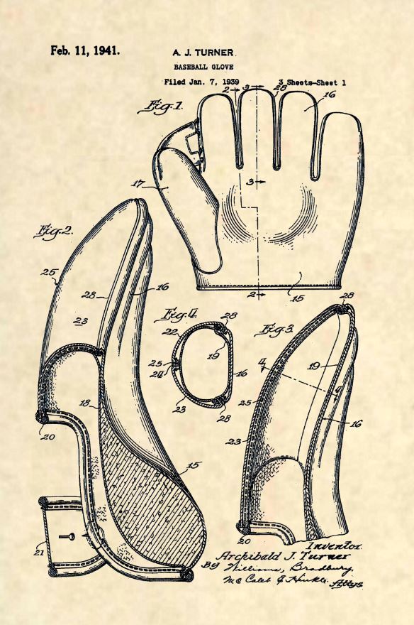 Us Patent Art Print - Original 1941 Vintage Antique 177
