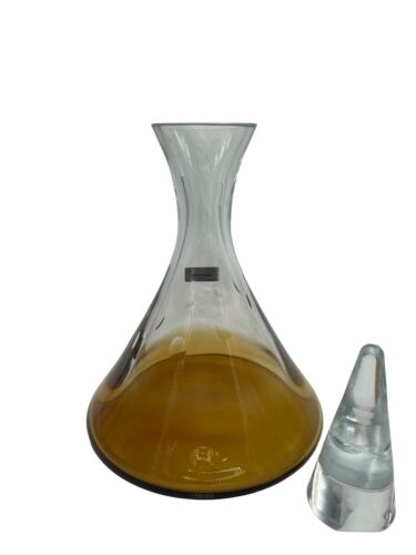 Decanter cristallo Evolution Waterford grande piramide 9,25” nuovo senza scatola barware - Foto 2 di 10