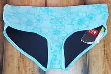 TYR Women's Zola Hipkini Floral Beach & Board Teal Size S (4/6) NWT