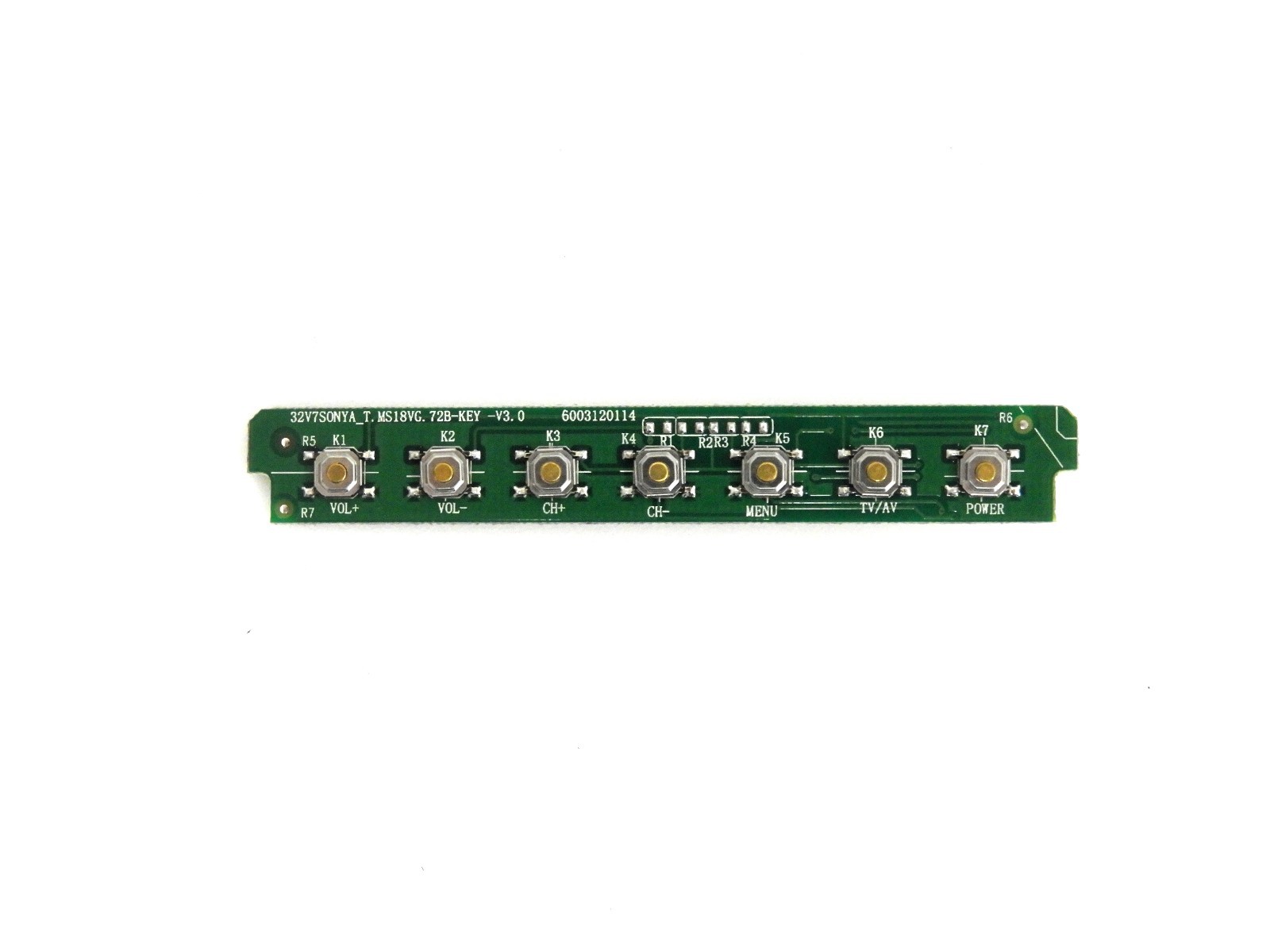 Carte Boutons (boutonnière) Pour Télécommande Proscan PLCD5085A – Modèle KY190 – Neuve