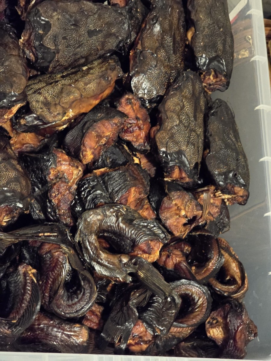 NIGERIA DRIED SMOKED CATFISH CUTLETS 600g