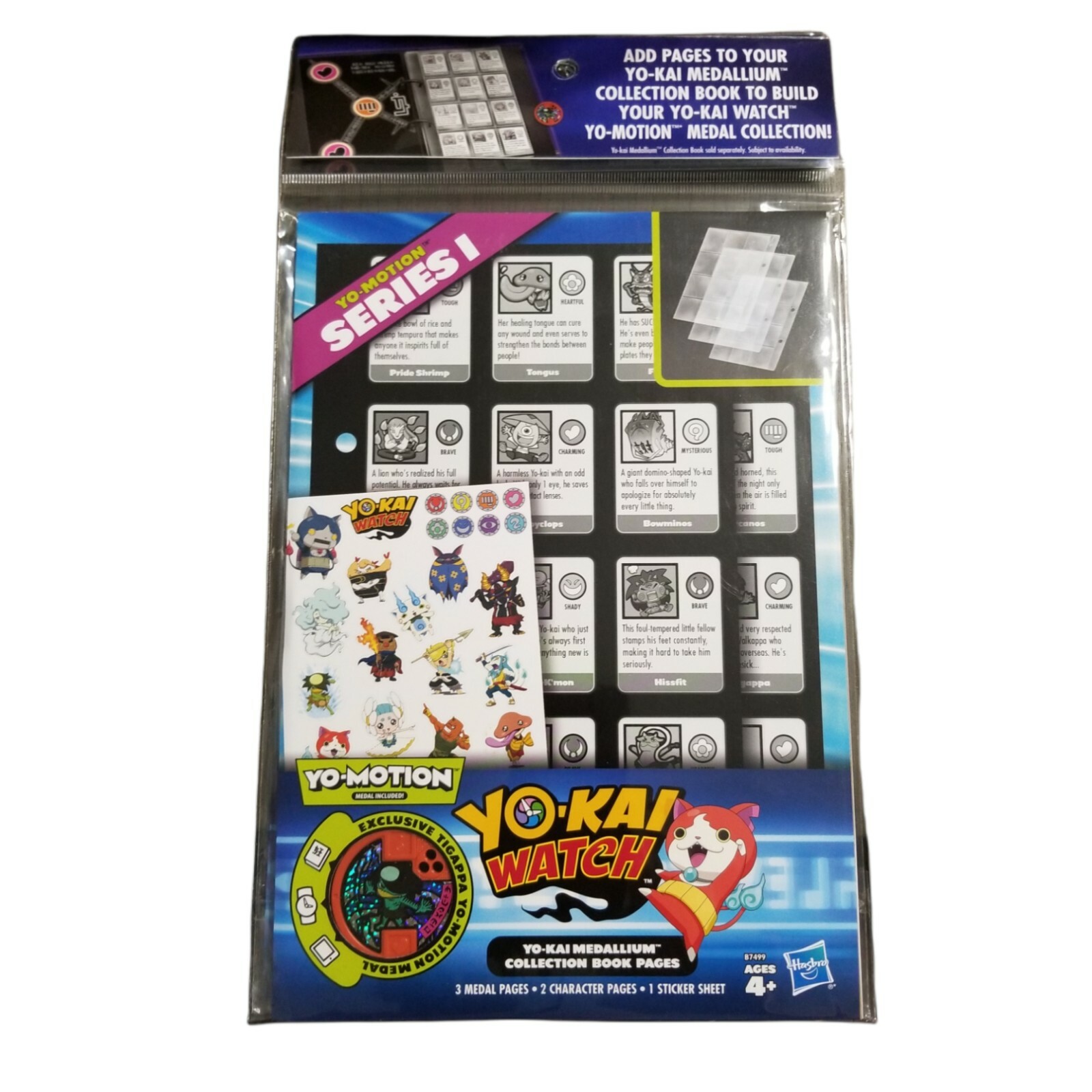 Reloj Yo-kai Medallum Libro Páginas Colección Beetall Medalla Hasbro Serie 1