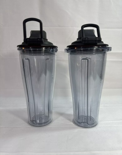 VitaMix Travel To Go Personal Blending Cups 20 oz Tumblers Lot Of 2 Pre-Owned - Picture 2 of 9