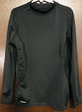 •STARTER•Boys Size Large(6-7 Years)•Black Long Sleeve Active Base Layer•Dri Star