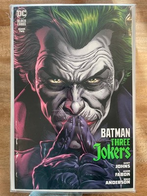 Batman: Three Jokers #2 Jason Fabok Joker Fingers to Lips Cover (SEALED NEW)