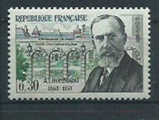 France - Courrier 1960 Yvert 1277 Usagé Andre Honnorat