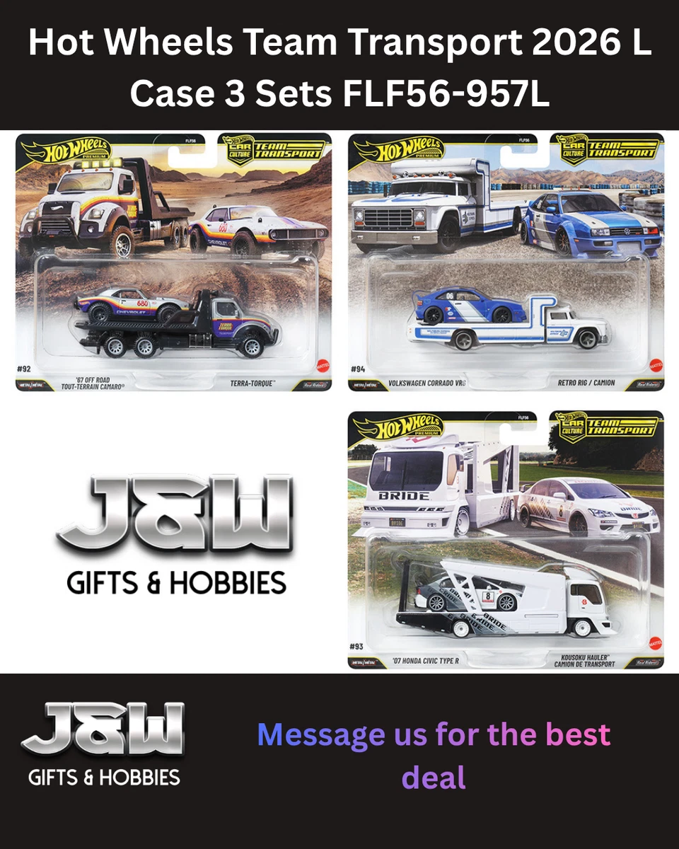 Hot Wheels Team Transport Contemporary Manufacture Diecast Cars