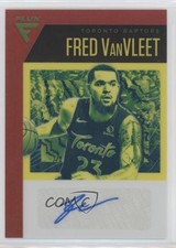 2019-20 Panini Chronicles Flux Auto Red Fred VanVleet #FA-FVV Auto 9p5