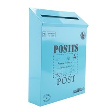 2X (skrzynka pocztowa, vintage skrzynka pocztowa do montażu na ścianie, skrzynka pocztowa na zewnątrz, A8361