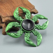 Colorful Metal Fidget Spinner Rainbow Zinc Alloy Toy for Adults  Teens