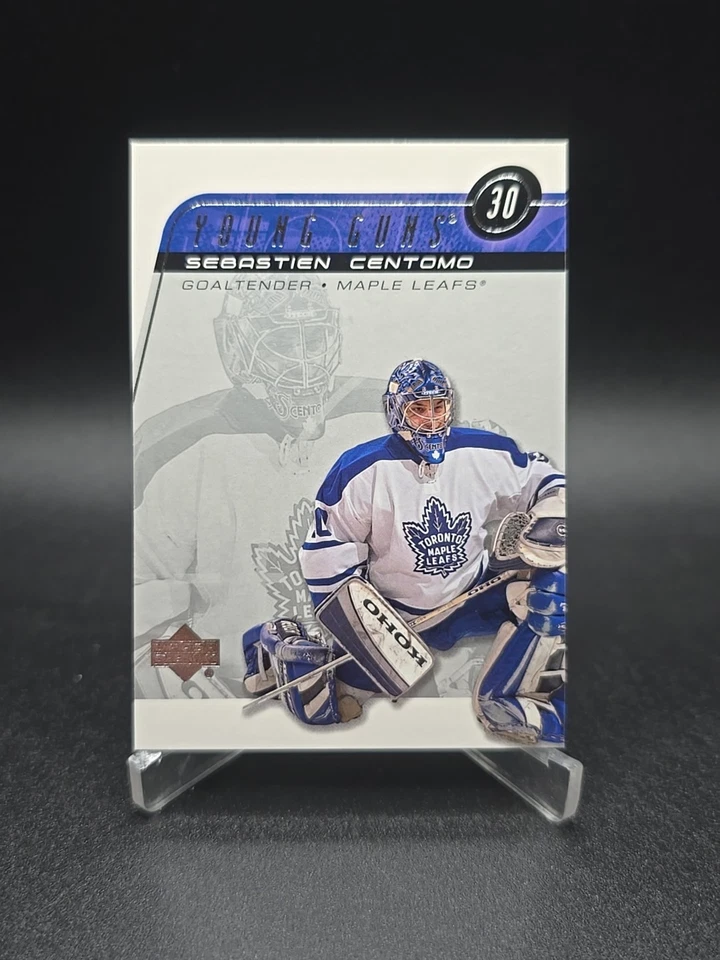 2002-03 Upper Deck Sebastien Centomo Young Guns Rookie Card RC #223 Maple Leafs - Image 3 of 4