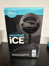 Blue Snowball iCE USB Mic for Recording Streaming on PC Mac - Black