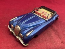Jaguar XK150 Convertible Friction Car Vintage Bandai Japan 