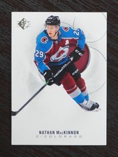 2020-21 Upper Deck SP Hockey Base #94 Nathan MacKinnon - Colorado Avalanche