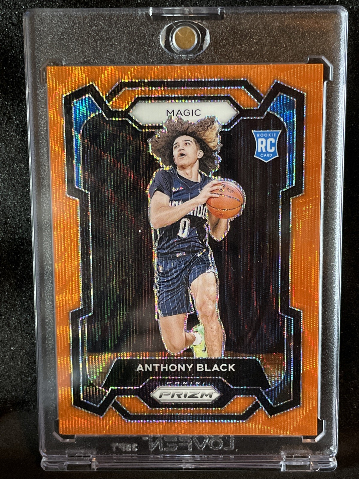 2023-24 Panini Prizm - Anthony Black #170 Orange Wave Prizm /60 (RC)