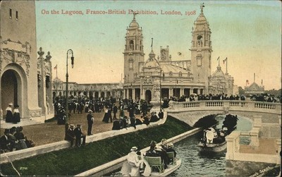 Exhibition Franco-British London 1908 On the Lagoon 