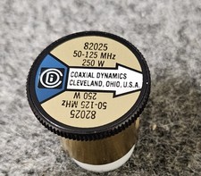 Bird 43 Thruline WattMeter Element 250W 250B 50-125MHz Coaxial Dynamics 82025