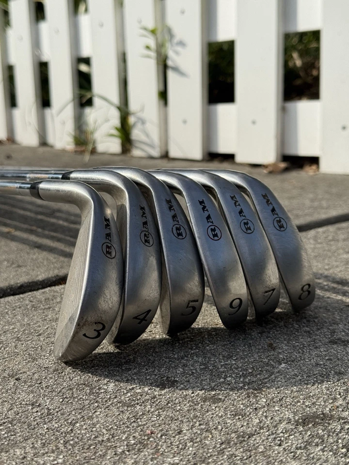 RAM FX-5 Iron Set – 3,4,5,7,8,9 – Stainless – RAM Shafts & Grips – Right Handed - Image 4 of 4