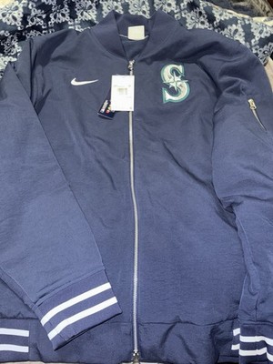 Nike Seattle Mariners ジャケット ナイキ　マリナーズMLB Seattle Mariners Nike Authentic Collection Full-Zip Dugout Bomber