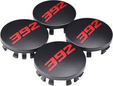 2.5 Inches Wheel Center Caps Covers With 3d 392 Emblem For Dodge Charger Challen