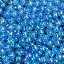 300 Pcs 8Mm Acrylic round Beads AB Colors round Spacer Beads for Earring Bracele