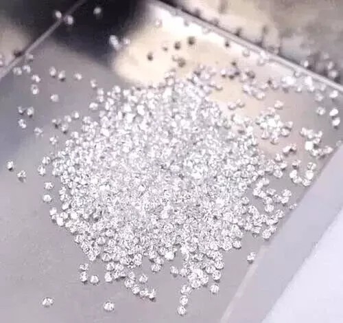 Certified 1 mm Round Cut CVD Diamond J Color VS2 Clarity 100 Pcs Diamond Lot - Picture 4 of 8