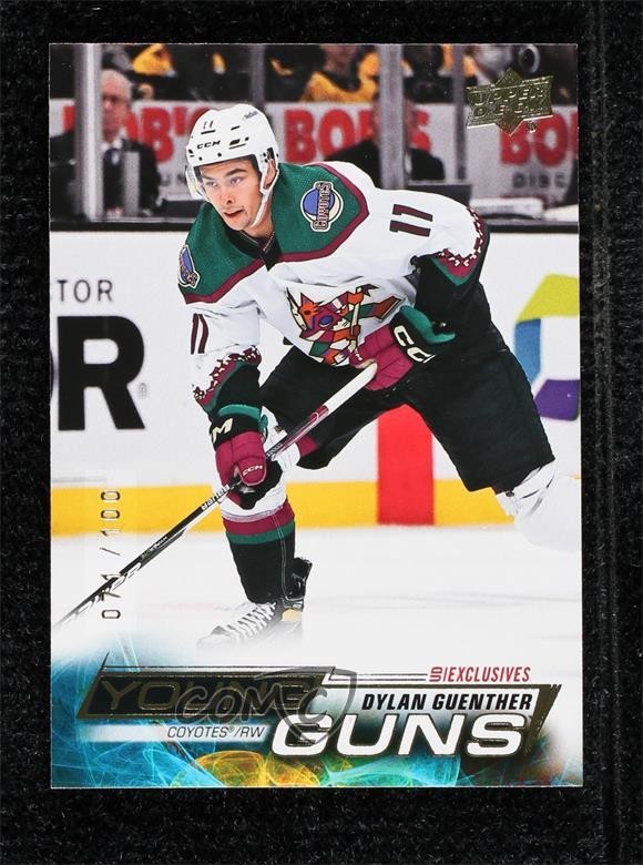 2022 Series 2 Young Guns UD Exclusives 71/100 Dylan Guenther #497 Rookie RC q2c