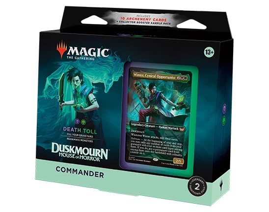 1x Duskmourn: House of Horror Commander Juego de 4 mazos de exhibición - Magic The Gathering - Sellado Foto 4 de 4