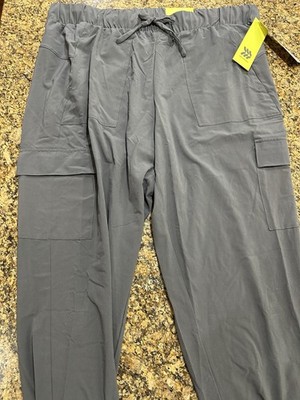 Women s All in Motion Grey Cargo Joggers XL Athleisure Active Utility Pants