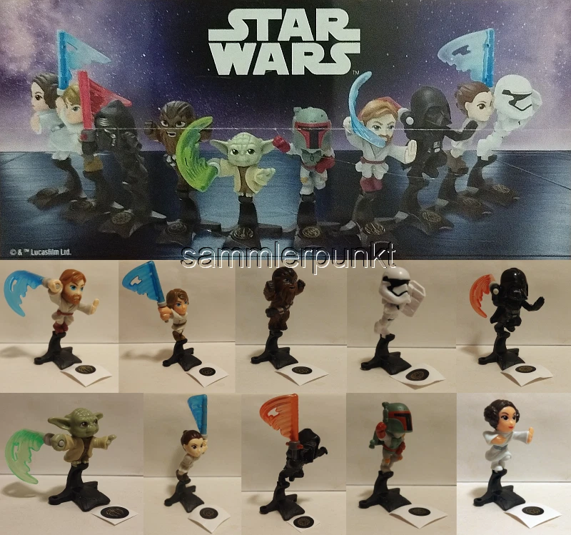 NEU***EINZELFIGUR + BPZ Ihrer Wahl aus Star Wars***NEU - Bild 1 von 1