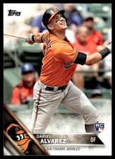 2016 Topps Dariel Alvarez Rookie Baltimore Orioles #311 FS