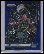 2024 Panini Prizm WNBA #28 Arike Ogunbowale Blue Velocity Prizms