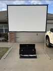 New ListingMassive Da-Lite Deluxe Fast Fold Projector Screen. Everything Inc. Perfect Shape