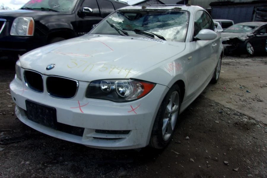 Driver Left Quarter Glass Coupe Chrome Trim Fits 08-13 BMW 128i 1885927 - Image 2 of 4