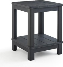 Keter Deluxe Adirondack Side Table - Graphite...