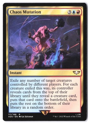 Chaos Mutation 111 MTG 40K NM