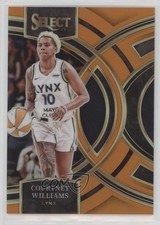 2024 Panini Select WNBA Premier Level Orange Prizm 56/125 Courtney Williams 2o0