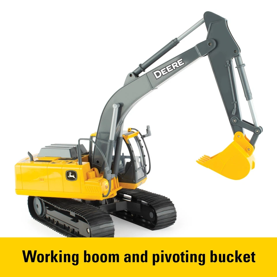 LP87391 John Deere ERTL 1/16 Big Farm Construction Excavadora 35802J Foto 3 de 4