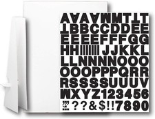 20" x 30" White Corrugated Project Sheet Sign Kit Easel Display Presentation