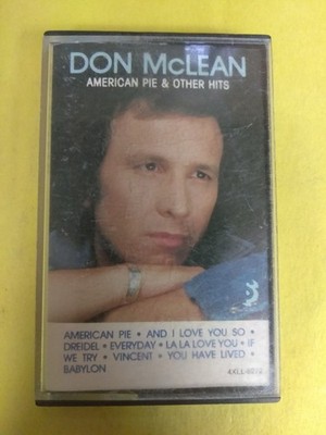 DON McLEAN American Pie & Other Hits 4XLL9272 Cassette Tape