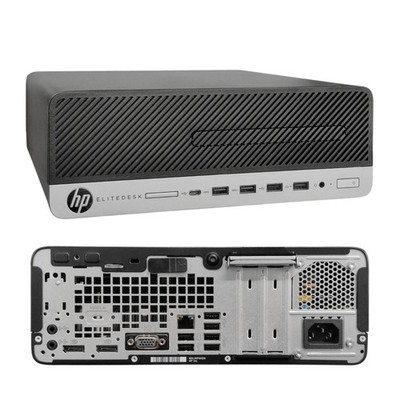 HP EliteDesk 705 G5 SFF PC Ryzen 5 3400G NVMe SSD bis 64GB RAM Win 11 Pro