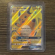 2017 Pokemon Black Star Promo - SM90 - Raichu GX Full Art on eBay